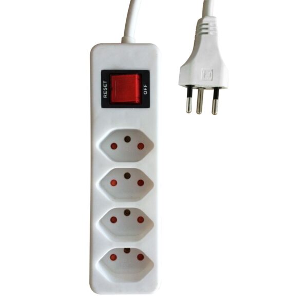 Multiprise 4xT13 blanc